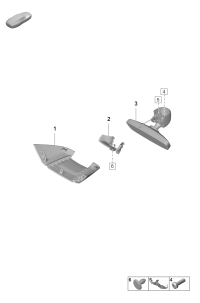 971863081A4PK-Cover antenna black