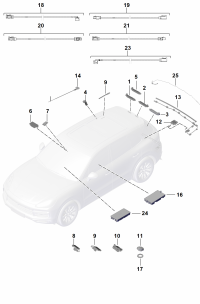 9Y0962253-Wire, trunk lid open sensor for electronic control (virtual pedal)