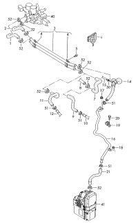 3D0121073H-Coolant hose