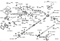 4588060011-LEVER ASSY, STEERING TILT