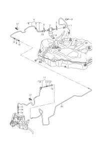 8K0261238C-HOSE, FUEL