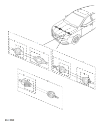 10319358-Shaft assy, front drive