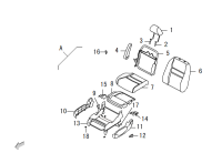 6805110XKZ16A-Frame assy-fr seat back lh