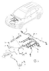 95861212300-Cable guide attachment point engine room