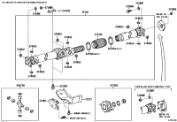0437104030-SPIDER KIT, REAR PROPELLER SHAFT UNIVERSAL JOINT
