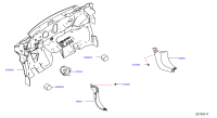 669016LA0A-Garnish assy-fr pillar lower, lh