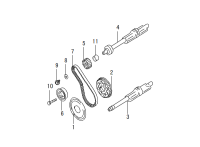 SMD103045-Balance shaft rh