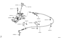 2410A099XA-KNOB,GEARSHIFT LEVER