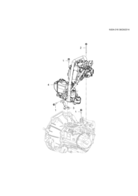 9039095-Bolt, clutch & shift actuator