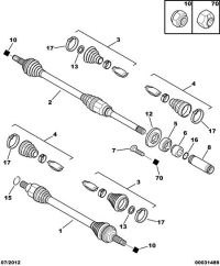329303-DRIVE SHAFT OUTER BOOT