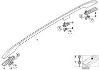 51137030881-Adapter-roof rack lh