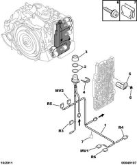 2529C8-Harness-ata electro-hydraulic
