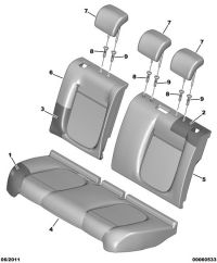 8906HL-Packing-rr seat cush