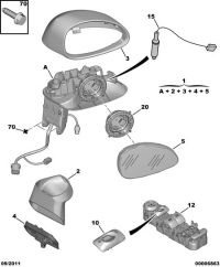6554HC-Pnl-drive switch