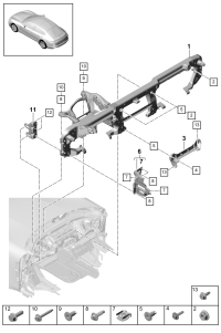 9A785768920-BRACKET,HARNESS