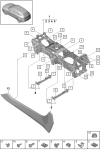 PAB86334500-BRACKET,HARNESS