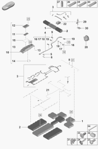 9J1915592G-Batt mldg only for position:
