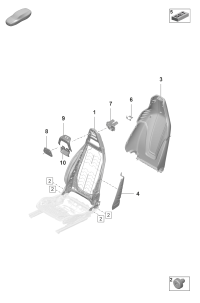 9J1882607-Support angle