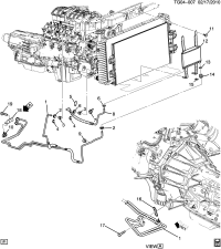 20985357-PIPE,TRANS FLUID CLR(INCLS 2,9,10,16)(ACDelco #20985357)