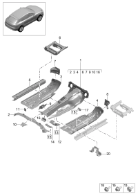 9A780481301-Bracket channel