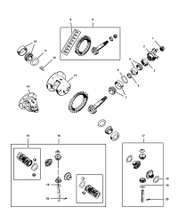 4720895-NUT PINION YOKE
