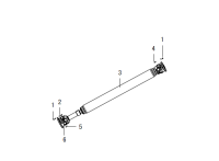 2201000K55-Driveshaft assy. (2.5TCI, 4wd)