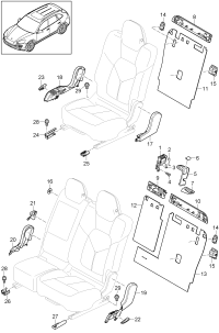 958522301006L0-Cover r/wall garnish platinum ash