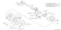 34341AJ090VH-COLUMNCOVERASSY