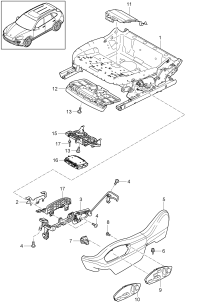 95861876001-Control unit-seat