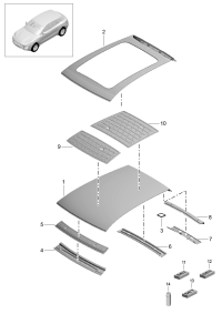 95B817465AYGRV-Rail-roof B