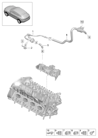 PAC133781-Connector, w/activated carbon filter valve
