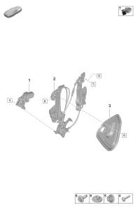 PAD839462-Window regulator without m