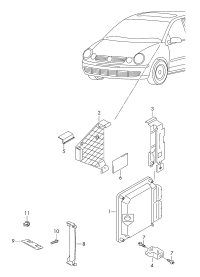 03C906057DC-Engine control unit