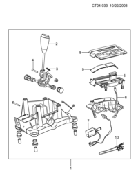 96418365-Knob assy-control rod