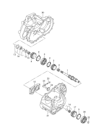 02T311301F-Housing, synchronizer