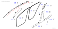 769165RF0A-GARNISH-CENTER PILLAR,LOWER LH