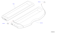 799161YP0A-Hanger-luggage rack, rear