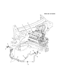 88957400-Hose, heater port