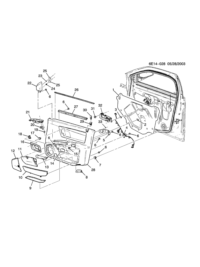 11562044-Garnish assy-fr s/d (1.7 to 1.9 thick) (11561600 inclusive) (08.950)