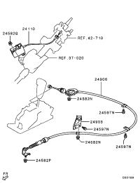 2430A173-CABLE,GEARSHIFT
