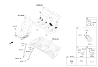 89T30J1000-HINGE ASSY-RR SEAT BACK CTR