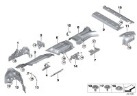 51757428399-Channel-bracket insulator lh