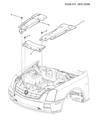 15877072-Protector, front compartment side vision, rh/lh