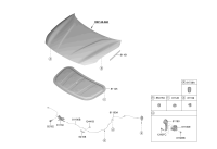811812B000MDG-HANDLE ASSY-HOOD LATCH RELEASE