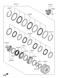 4552526000-DISK SET-CLUTCH