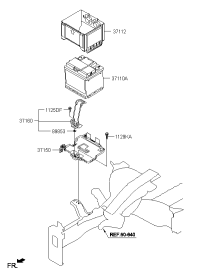 371102V370-BATTERY ASSY