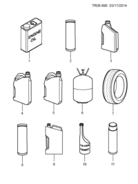 88861003-DEXRON? -VI oil, automatic transmission (1 quart/bottle)