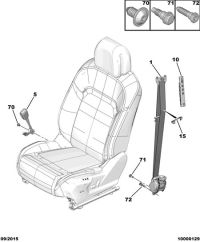 YL000346XX-Belt comp., r. fr