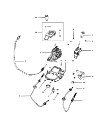68069861AA-LEVER GEARSHIFT