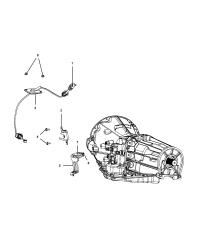 55398213AA-Brkt shift cable